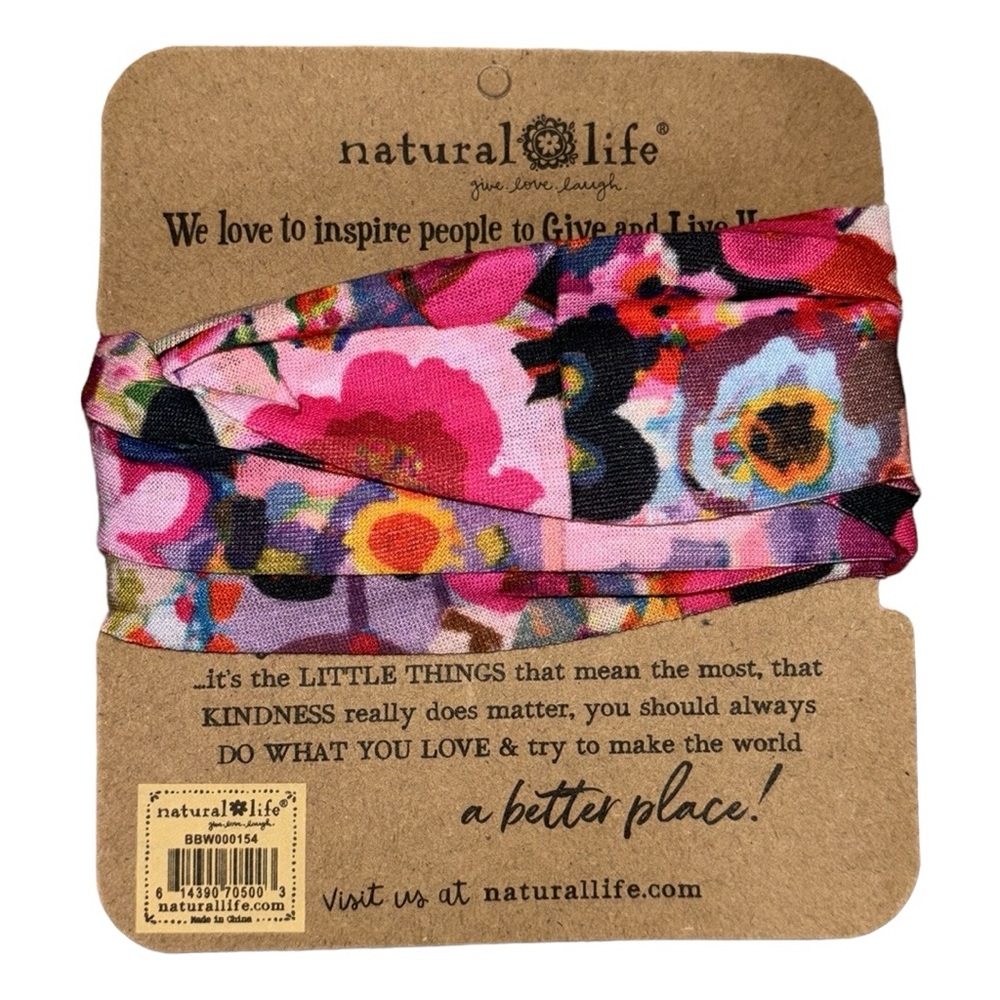 NEW floral boho bandeau headband - Picture 8 of 8